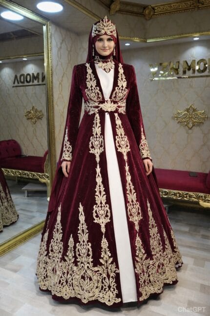 Filiz-bordo-gold-buyuk-beden-helen-kaftan-kina-abiye-elbise