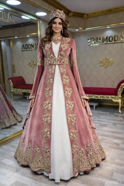 Gozde-pudra-gold-kaftan-kina-abiye-elbise-helen-dantel