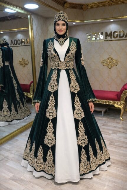 Gulsah-yesil-gold-helen-kaftan-kina-abiye-elbise
