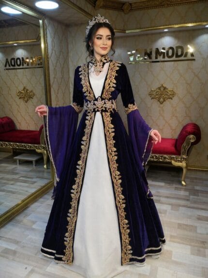 Pinar-mor-gold-islemeli-kaftan-kina-abiye-elbise-helen