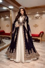 Beril-siyah-gold-kaftan-helen-kina-abiye-elbise