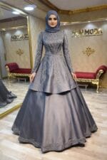 Beste-tesettur-nisan-abiye-helen-gri-gumus-isleme-saten