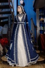 Ahu-lacivert-gumus-isleme-kaftan-kina-abiye-elbise-helen-kesim