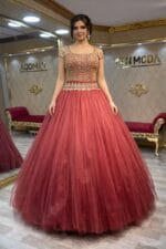 Edis-bordo-islemeli-buyuk-beden-nisan-kina-abiye-elbise-prenses