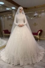 Elvan-tesettur-gelinlik-dantel-a-kesim