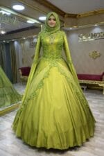 Ilgin-yag-yesili-buyuk-beden-tesettur-nisan-kina-abiye-elbise