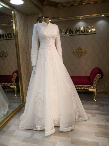 olivya-helen-tesettür-gelinlik-dantel