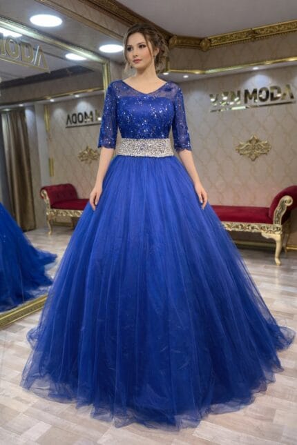 Ozis-saks-mavi-helen-buyuk-beden-nisan-kina-abiye-elbise