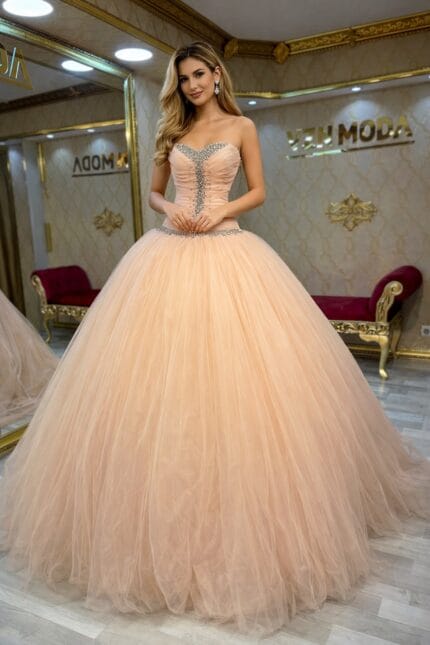 Pera-somon-prenses-islemeli-nisan-abiye-elbise