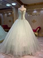 Pera-su-yesili-prenses-islemeli-nisan-abiye-elbise