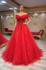 banu-kırmızı-helen-nişan-kına-abiye-elbise