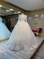 Nevcan-prenses-gelinlik-dantel-işleme-düğün-nikah-wedding-dress