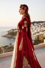 Buse-kirmizi-gold-islemeli-helen-kaftan-kina-abiye-elbise
