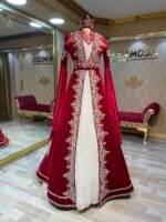Pinar-kirmizi-islemeli-kaftan-kina-abiye-elbise-helen