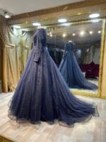 Şahbanu lacivert tesettür helen nişan kına abiye elbiseeee - VznModa Sahbanu-lacivert-tesettur-helen-nisan-kina-abiye-elbise