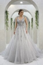 Simay gri helen askılı nişan abiye elbise - VznModa Simay-gri-helen-askili-nisan-abiye-elbise
