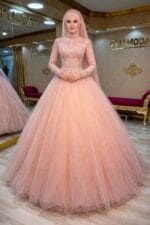 Ziynet-Tesettur-Nisanlik-Pudra-Prenses-Hayal-tul-dantel