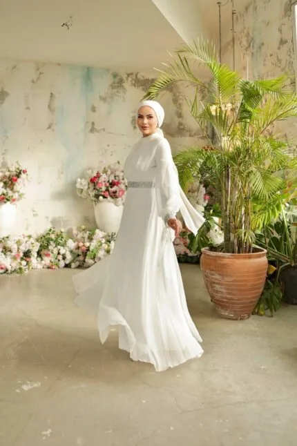 feride-şifon-beyaz-tesettür-nikah-söz-abiye-elbise - VznModa feride-şifon-beyaz-tesettür-nikah-söz-abiye-elbise