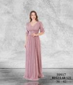 kayra-lila-simli-kumaş-yarım-kol-abiye-elbise