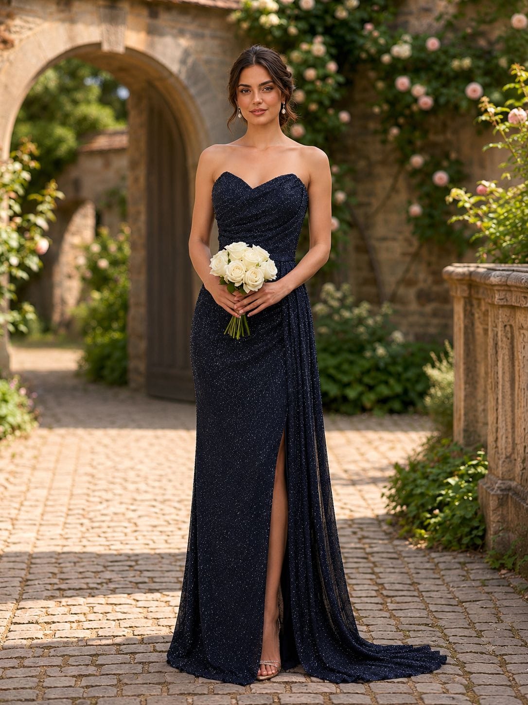 Karina Lacivert boncuklu balık abiye elbisee 36-38-40-42 beden - VznModa Karina-Lacivert-boncuklu-balik-abiye-elbise-36-38-40-42-beden
